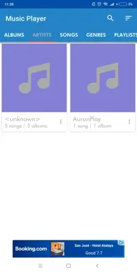 Music Player android App screenshot 1