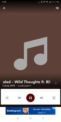 Music Player android App screenshot 2